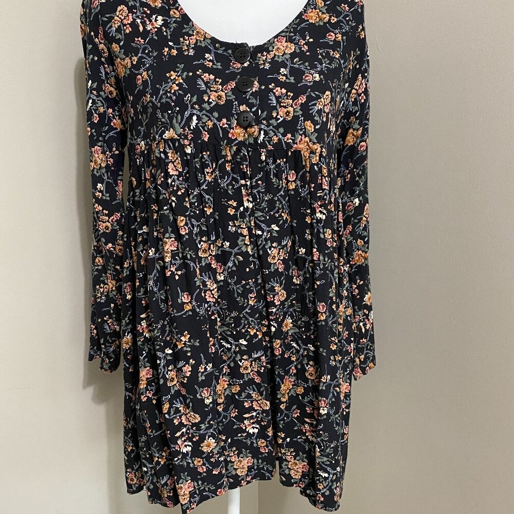 Vintage Studio A 1990's Floral Baby Doll Dress,  Medium